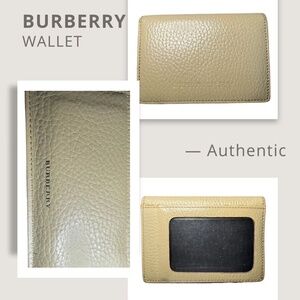 Authentic Burberry Wallet Used In Great Condition - image 1